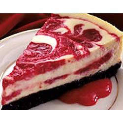 Cherry Swirled Cheesecake